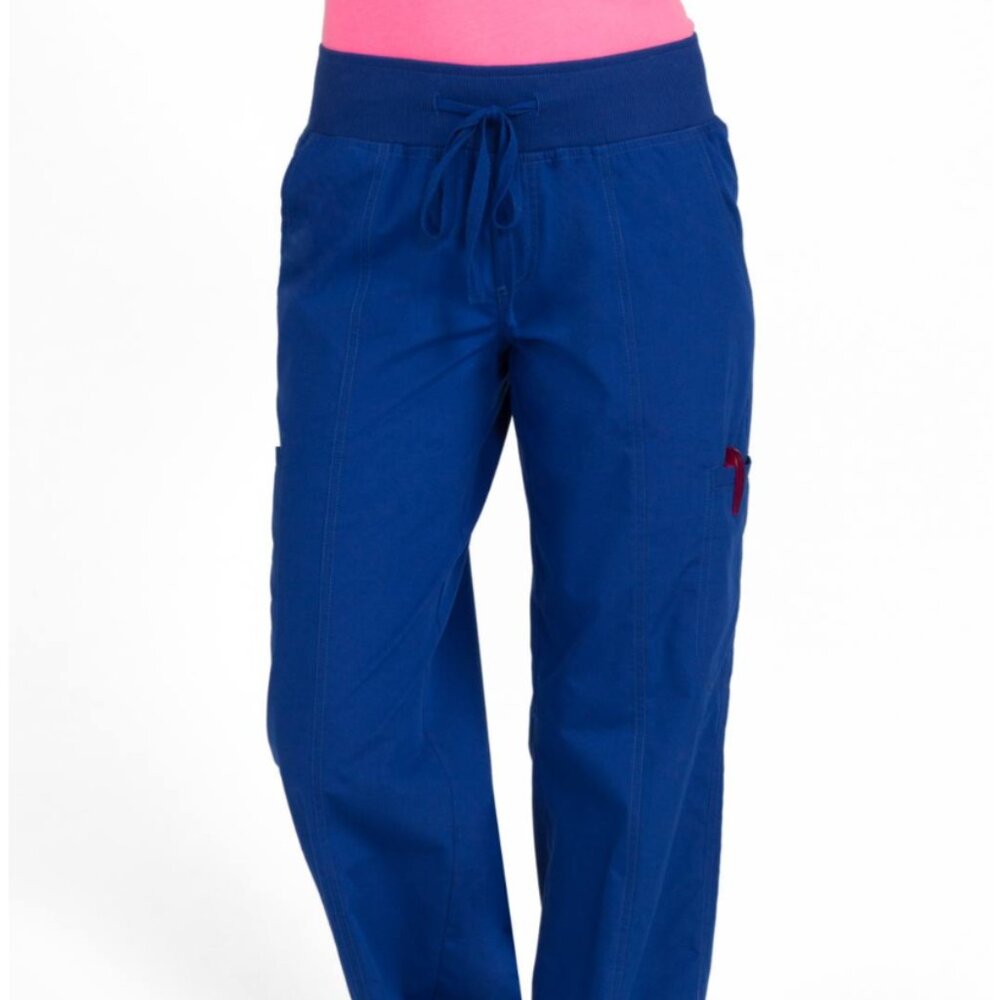 Peaches Uniforms 7438T Royal Scrub Bottoms Tall